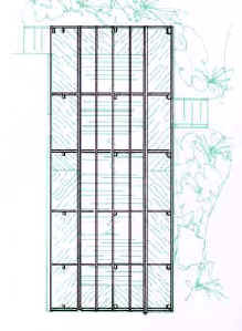 Joist and subframe layout for proposed deck