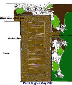 Sketch plan of proposed deck