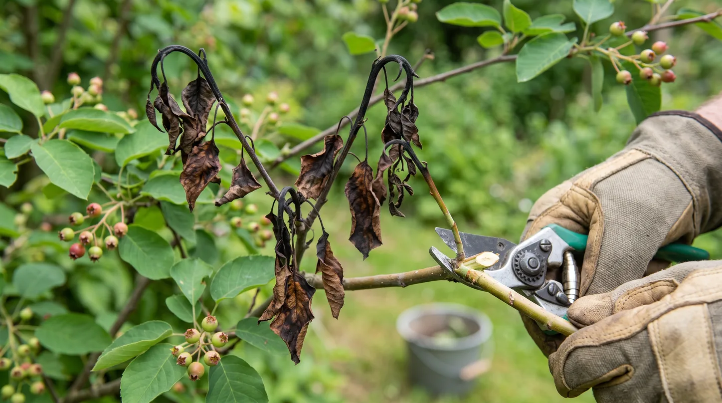 Pruning Amelanchier